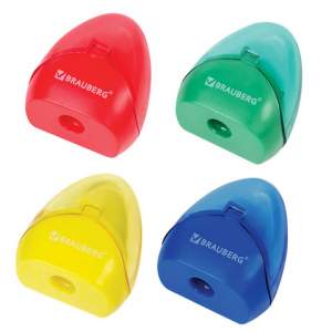 Точилка п/м с контейнером Brauberg 